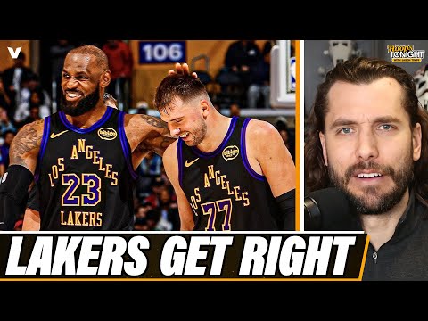 LeBron James & Luka Doncic get DESPERATELY needed Lakers win vs. Hawks after slump | NBA Reaction