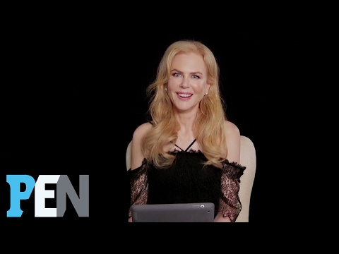 What Nicole Kidman's Thinking When The Camera's On Her At An Award Show | PEN | Entertainment Weekly