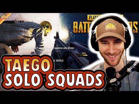 chocoTaco is Solo Squadding on Taego - PUBG Solo Squads Gameplay