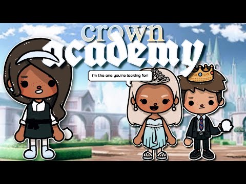 Crown Academy 👑💕 WITH VOICES 👑💕 [Full Movie] 👑💕 Toca Shimmer
