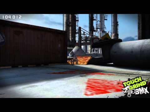 TouchGrind BMX at the docks Beginner - Touchgrind BMX