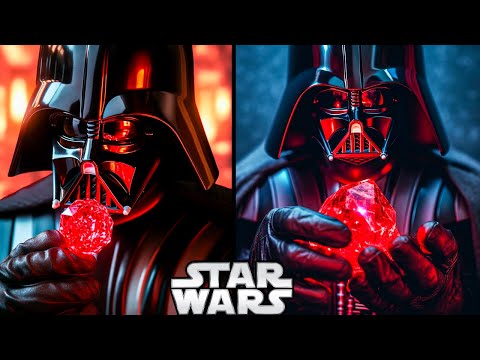 Darth Vader BLEEDS His Lightsaber Crystal For the First Time CANON