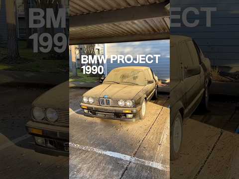Mon voisin m’a vendue sa BMW, j’ai été donc la récupérer pour la réparer #voiture #réparation