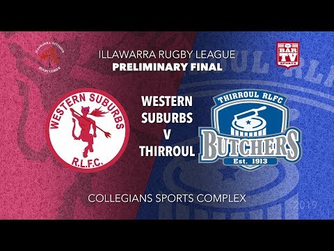 2019 Illawarra RL - Preliminary Final - Wests v Thirroul