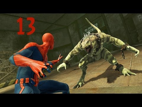 The Amazing Spider-Man - Gameplay Walkthrough - Part 13 -  SPIDER - MAN VS. LIZARD - MAN"  - THE END