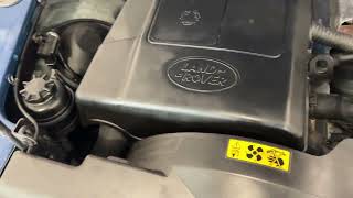 2000 Land Rover Defender 110 Td5 County 5-Speed Engine Bay