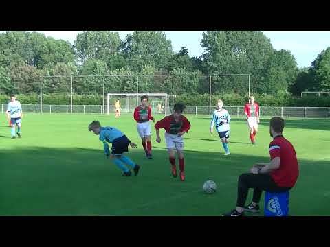 Alphense Boys JO15-1 -  DSS Haarlem JO15-1 1ste helft deel 1 oefenwedstrijd