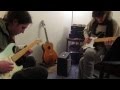 Justus Reece jammin his song with Terry Robb