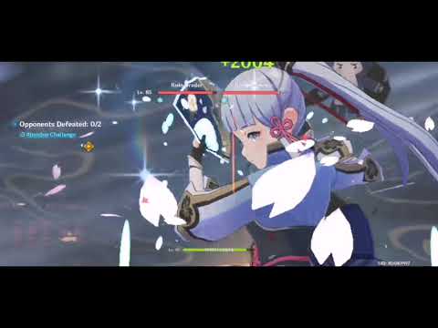 Ayaka permafreeze team comp vs 2 ruin graders | Labyrinth Warrior event
