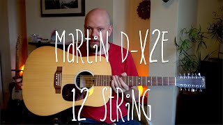 Video thumbnail for Martin D X2E 12 String by J.P. Kallio