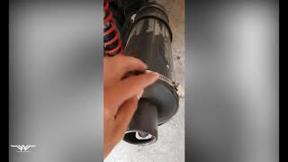 Mofle suena muy feo italika DS150 2017