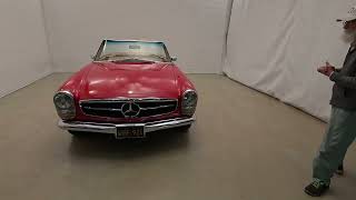 Video Thumbnail for 1968 Mercedes-Benz 250SL