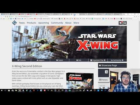 DGA Vlogs/Reacts: Star Wars X-wing 2nd Edition?!