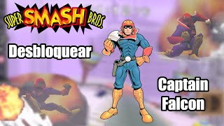 ¿Cómo desbloquear a Capitan Falcon en Super Smash Bros 64?