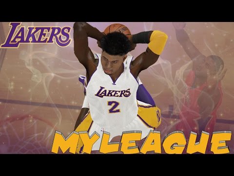 NBA 2K15 MyLeague Mode Ep.17 - Los Angeles Lakers - A Superstar is Born!