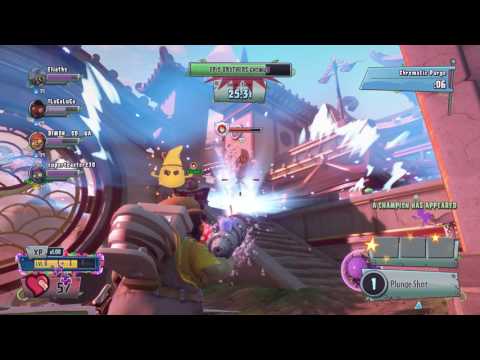 PvZ GW2 - The Brothers Gnomus Boss Battle - Crazy Mode