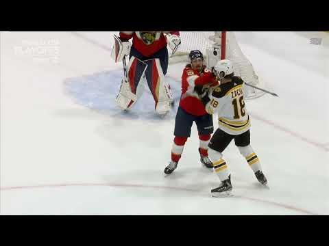 Zacha roughing on Lomberg - Have your say!