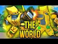 Using THE WORLD In Different Roblox JoJo Games