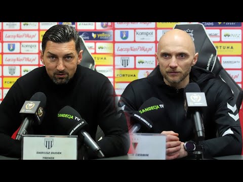 2021-03-13 Sandecja - GKS Tychy 2-1 (1-1), pomeczowa konferencja