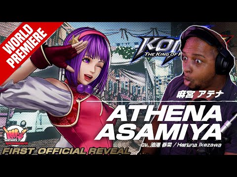 KOF XV｜ATHENA ASAMIYA｜Character Trailer REACTION