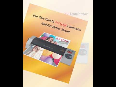 Semi Automatic Excelam PL-12 Hot & Cold Pouch Lamination Machine