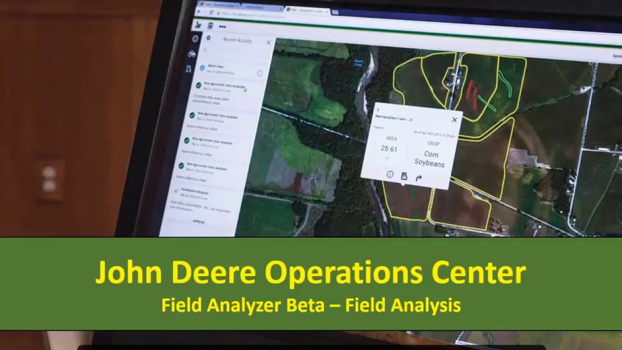 Análisis de campo | Analizador de Campo Beta | John Deere
