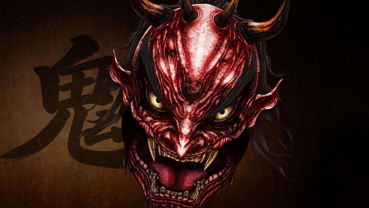 激怖 【酒呑童子】 『寝ない子のお家に、鬼が来る…。』　寝ない子が怖がる鬼のアニメ