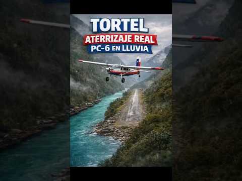 Tortel Landing In Chile | Pilatus PC-6