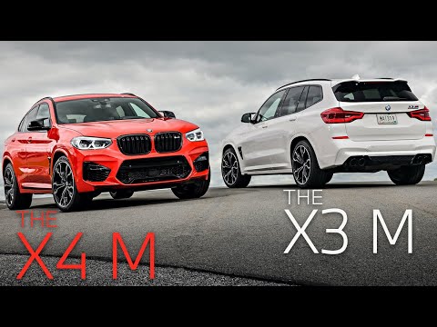 The BMW X3 M and X4 M.