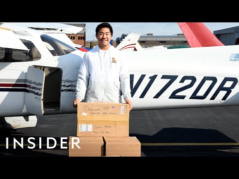 Meet the Teen Flying Medical Supplies to Hospitals