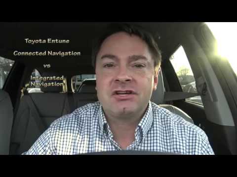 2017 Toyota Entune: Connected Navigation vs Integrated...