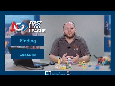 Finding the FIRST LEGO League lessons within the SPIKE app