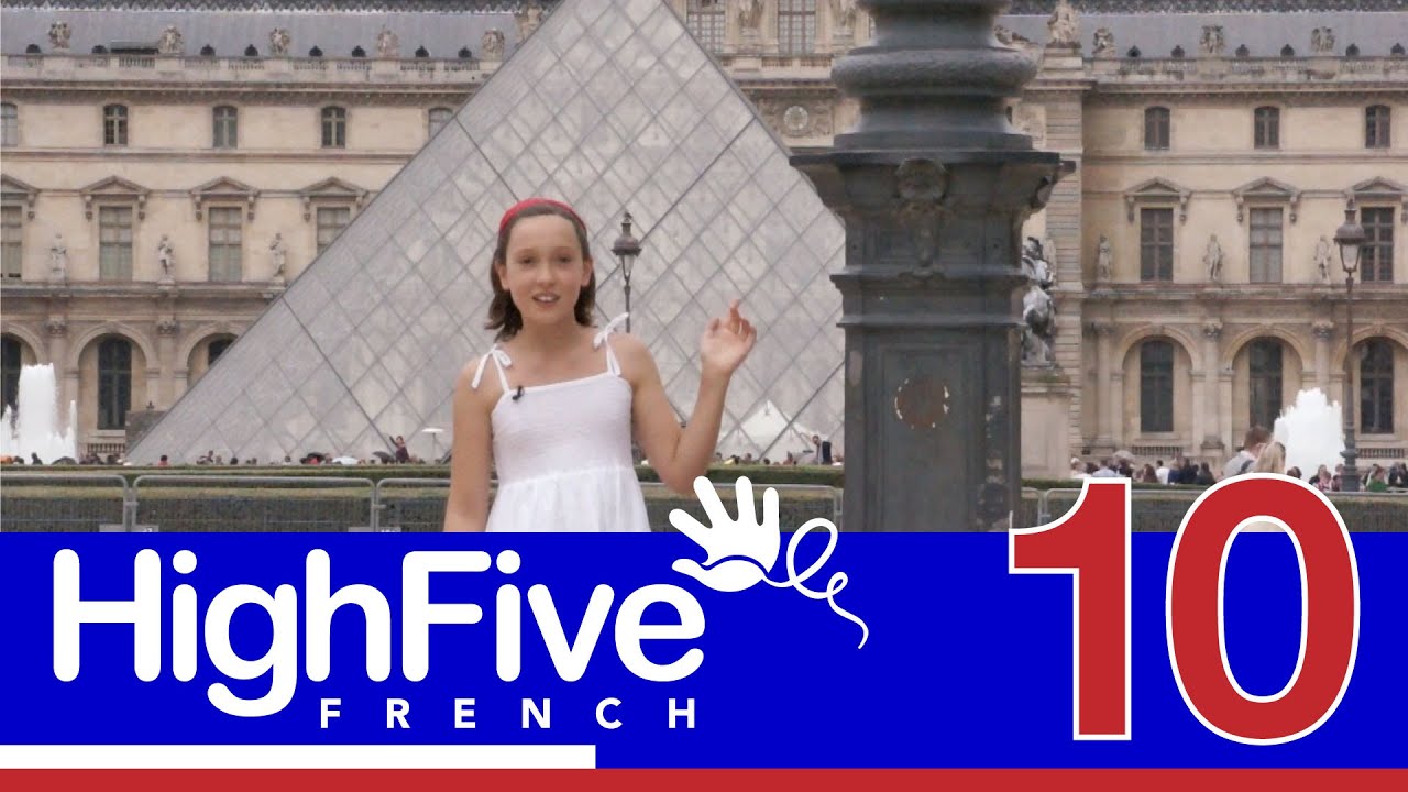 French for kids: a trip to Paris - High Five French Sample