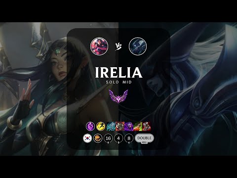 Irelia Mid vs Lissandra - KR Master Patch 12.22
