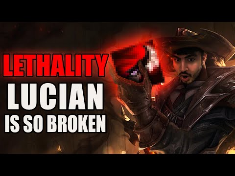 LETHALITY LUCIAN IS BROKEN | LLTRIGGER