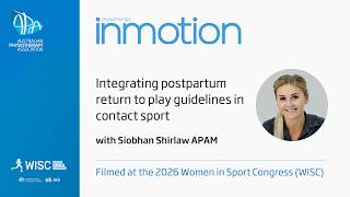 Integrating postpartum return to play guidelines in contact sport