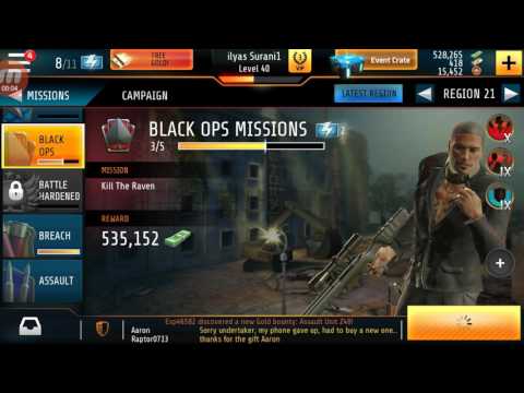 Kill Shot Bravo Region 21::4 Black OPS Mission Complete