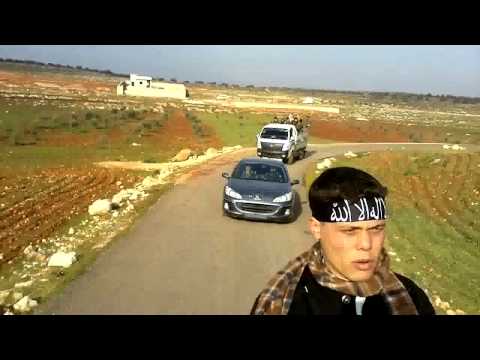 انطلاق مقاتلي لواء أحباب الله للمشاركة في معركة السيطرة على حاجز الكونسروة في ريف إدلب الغربي