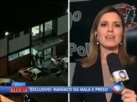 Maníaco da mala é preso em São Paulo