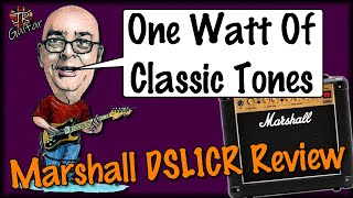 Video thumbnail for One Watt of Classic Tones - Marshall DSL1CR Rreview by John Robson Guitarist
