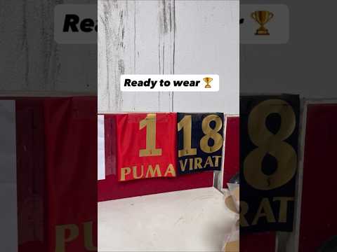 RCB — Five seasons of fan jerseys