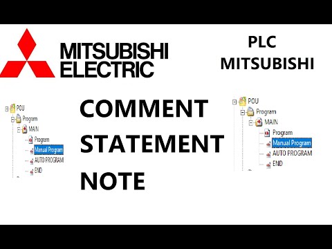 Comment, Statement, Note, Sub Program