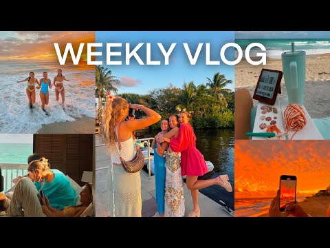 cozy Florida beach trip vlog: first sunrises of the year!