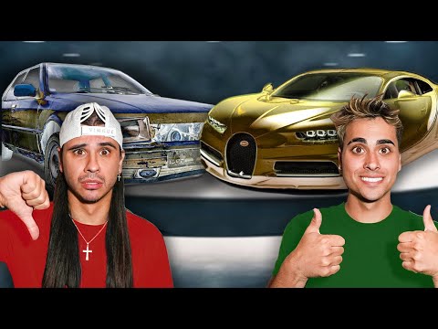 Living In A $1 vs $100,000 Car Challenge!