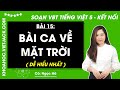 Vở bài tập Tiếng Việt Lớp 5 Bài 15 Bài ca về mặt trời