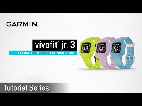 Tutorial - Garmin vívofit jr. 3: Getting Started