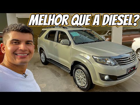Toyota Hilux SW4 Flex 2015 - Custa 50 mil a menos que uma DIESEL! Vale a pena?