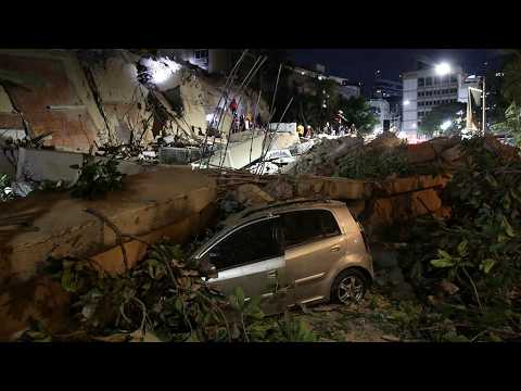 Live: Rescue underway after two powerful earthquakes strike Venezuela