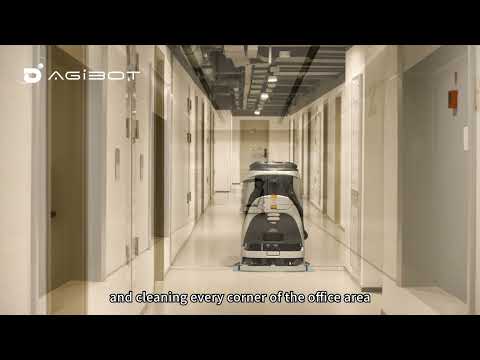 AGIBOT C5:Launching the Invisible Cleaning Guardian for Smart Office at Shanghai Mobile Wisdom Park!