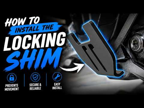 How to install a locking shim